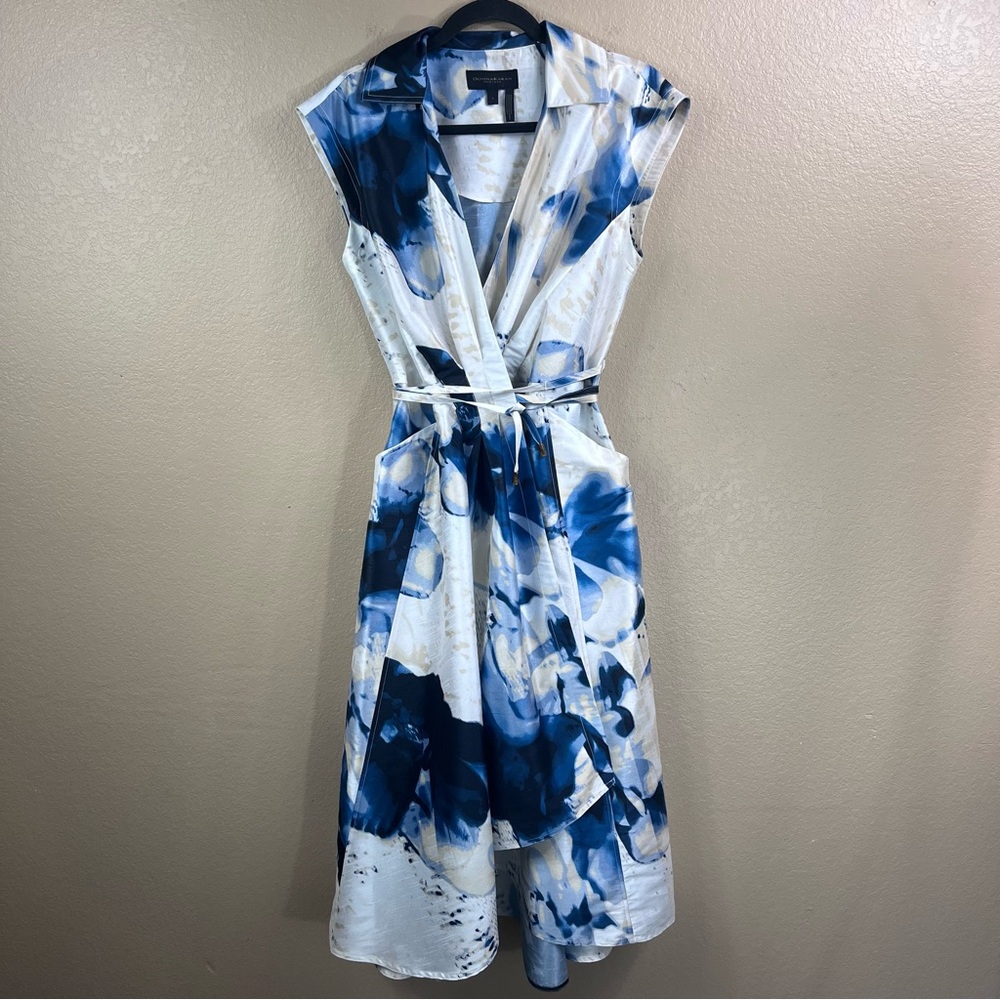 Donna Karan elegant midi wrap dress - Picture 4 of 12
